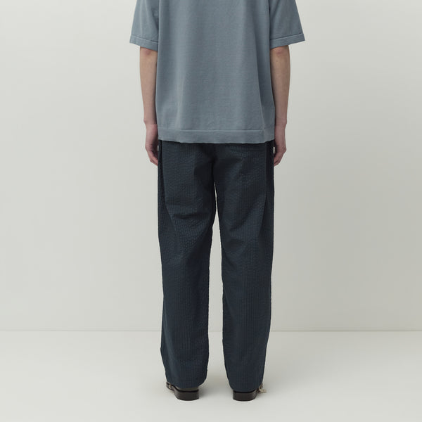 STRIPE PANTS - NAVY STRIPE
