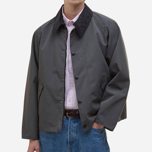 Barbour - REVERSIBLE TRANSPORTER JACKET - GRAPHITE GREY -  - Alternative View 1