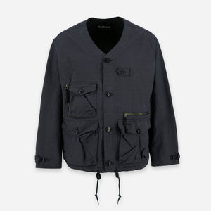 Barbour - ENDURANCE UTILITY JACKET - NAVY -  - Main Front View
