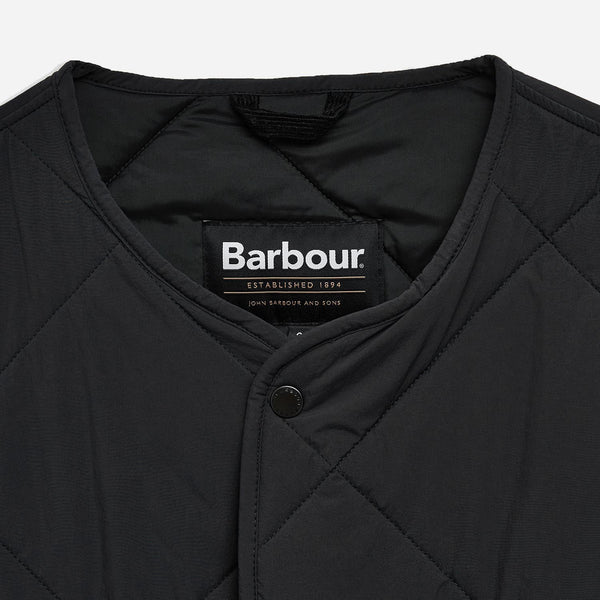 LIDDESDALE QUILTED GILET - BLACK