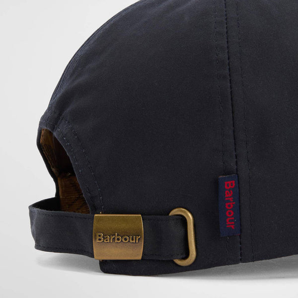 WAXED SPORTS CAP - NAVY