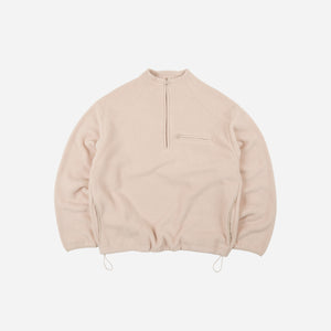 Frizmworks - Frizmworks Mock Neck Fleece Anorak Parka - Beige -  - Main Front View