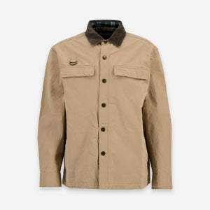 Barbour - SPEY POPLIN OVERSHIRT - BEIGE -  - Main Front View