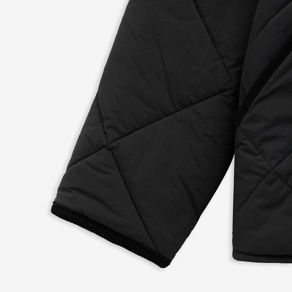 LIDDESDALE SHORT QUILTED JACKET - BLACK