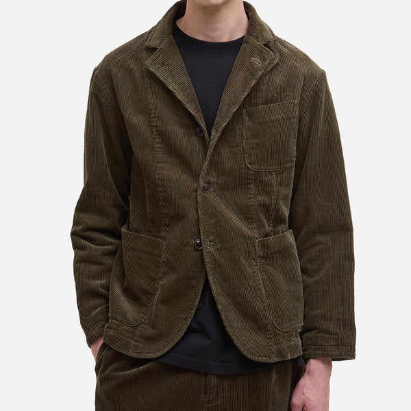 ELMBANK CORD BLAZER - OLIVE