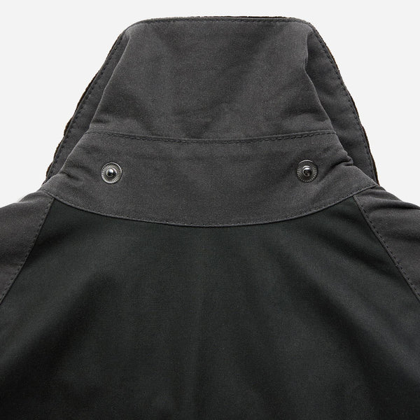 BEDALE PATCHWORK WAX JACKET - SAGE MULTI