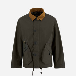 Barbour - ENDURANCE WAX JACKET - OLIVE -  - Main Front View
