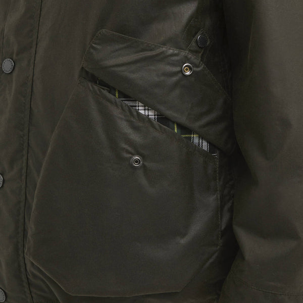 ENDURANCE WAX JACKET - OLIVE
