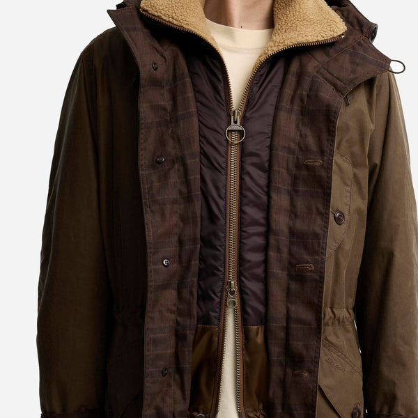 Barbour Ursula Waxed Parka Jacket - Barka