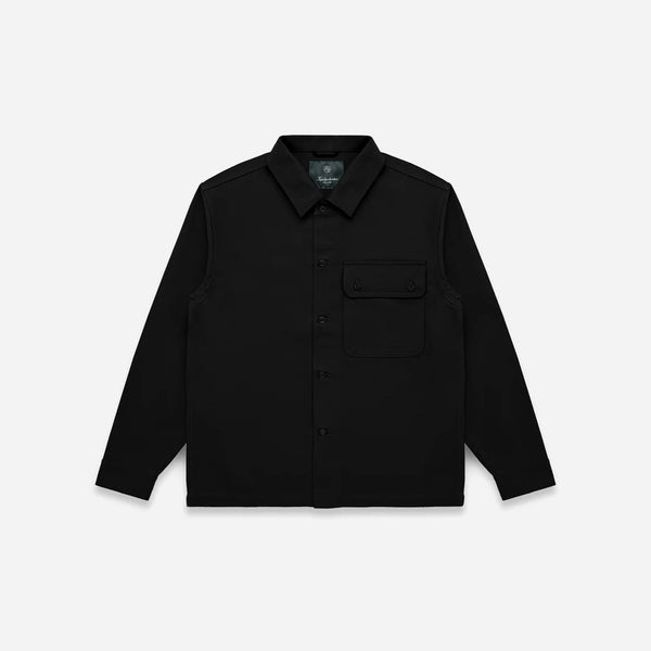 Knickerbocker Market Compact Overshirt - Black