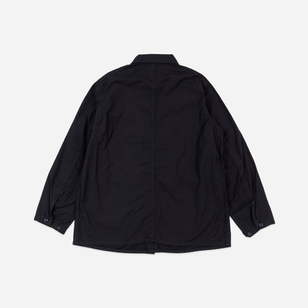 Needles Coverall - Reversed Sateen Black