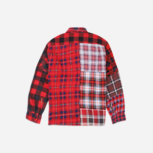 Needles - Needles Rebuild Flannel Shirt - Assorted -  - Alternative View 1
