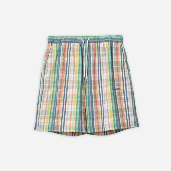 EZ SWIM SHORT - GREEN/IVORY