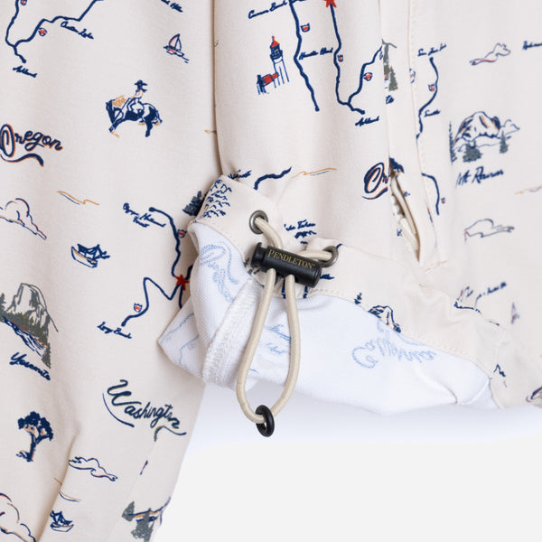 POPOVER ANORAK - BATIK ECRU