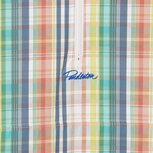 Pendleton - POPOVER ANORAK - GREEN/IVORY MADRAS -  - Alternative View 1