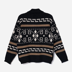 Pendleton - WESTERLY CARDIGAN SWEATER - CHARCOAL -  - Alternative View 1