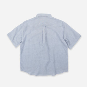 Frizmworks - OG STRIPE SEERSUCKER HALF SHIRT - BLUE -  - Alternative View 1