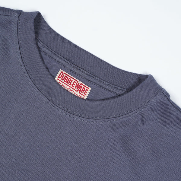 GILL SINGLE JERSEY T-SHIRT - INDIGO