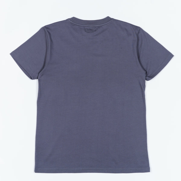 GILL SINGLE JERSEY T-SHIRT - INDIGO