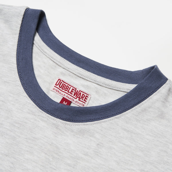 PIPPIN T-SHIRT - GREY / INDIGO