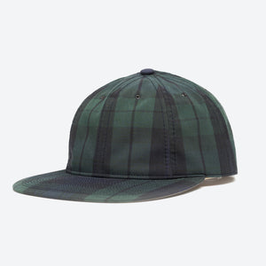 Poten - TARTAN CAP (SIZED) - NAVY/GREEN -  - Main Front View