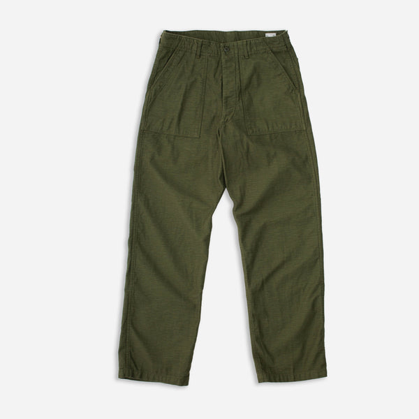 VINTAGE FIT FATIGUE PANT - DARK OLIVE