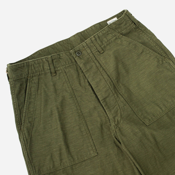 VINTAGE FIT FATIGUE PANT - DARK OLIVE