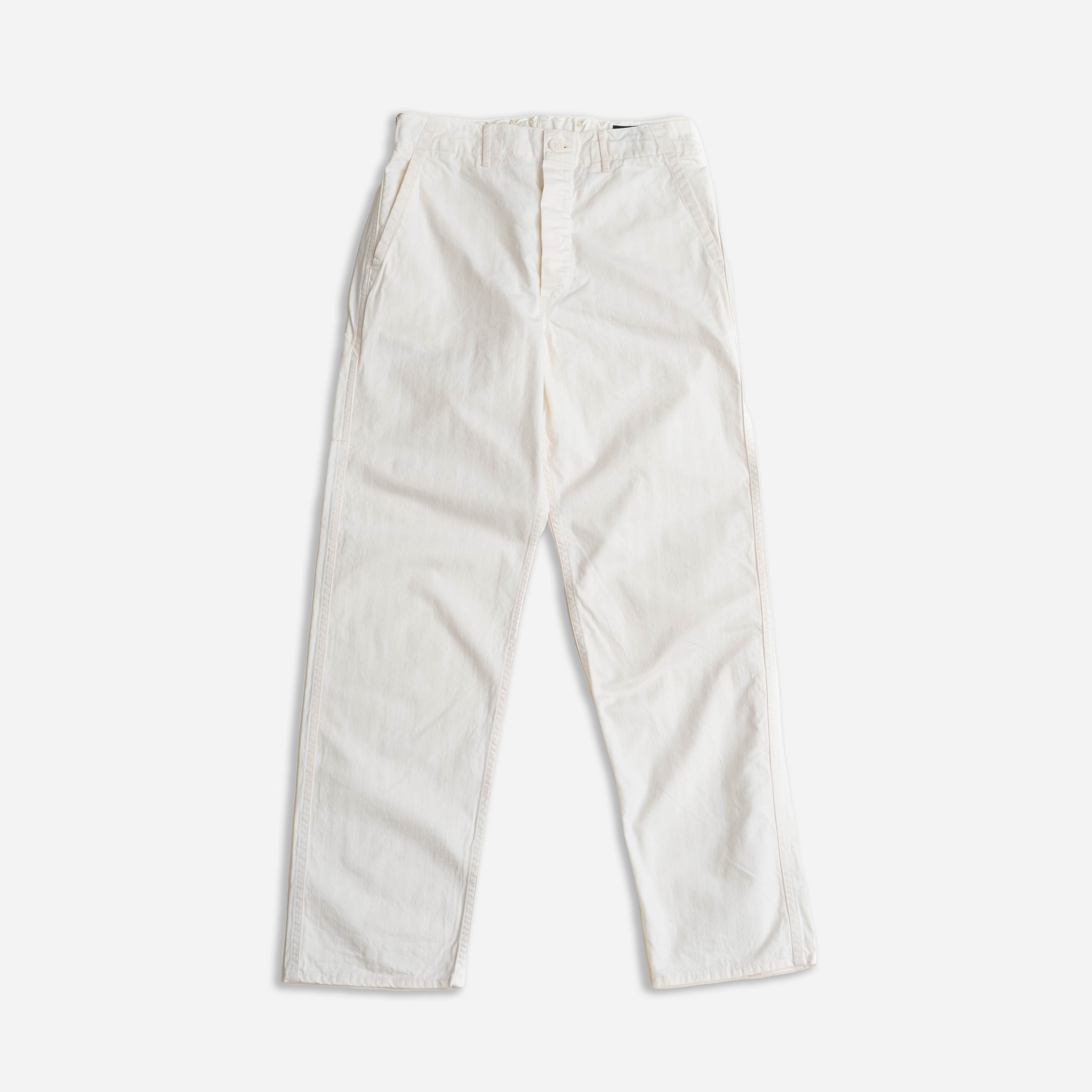 Orslow FRENCH WORK PANT - ECRU - The Great Divide
