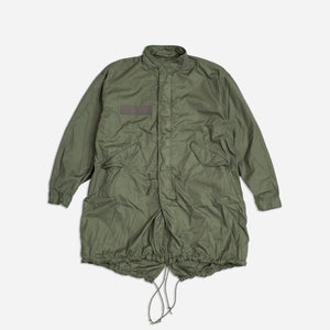 Orslow - M-65 FISH TAIL COAT - ARMY GREEN -  - Main Front View