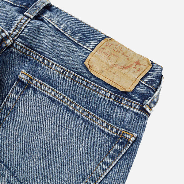 105 90'S LOOSE SELVEDGE DENIM - USED