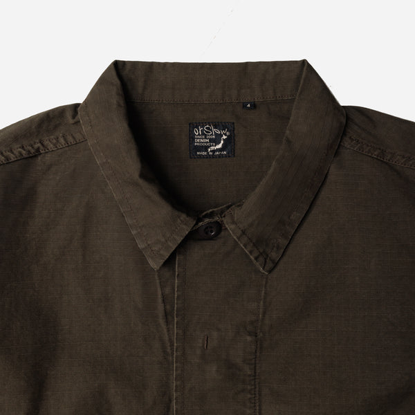 Orslow B.D.U Jacket - Coffee Brown