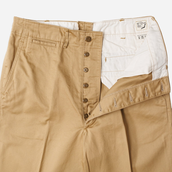 Orslow Vintage Fit Army Trousers - Dark Khaki