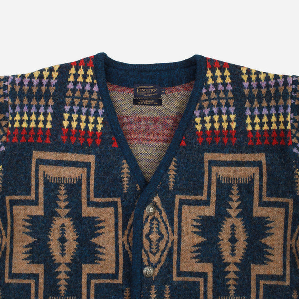 Pendleton Cosy Cardigan - Harding Navy