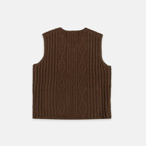Pendleton - Pendleton Hoop Zip Vest - Brown -  - Alternative View 1