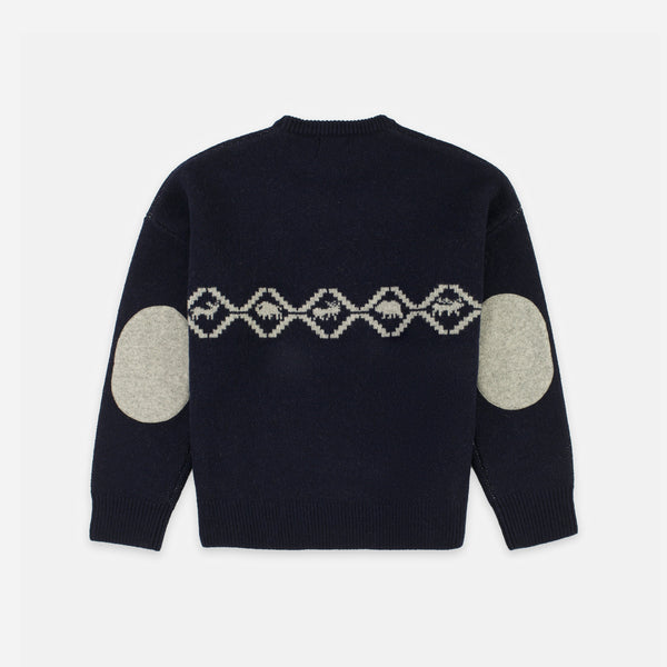 Pendleton Lost Trail Sweater - Navy