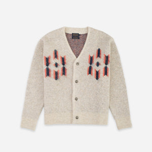 Pendleton - Pendleton Mohair Cardigan - Four Corners Ecru -  - Main Front View