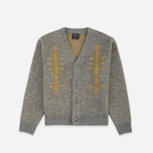 Pendleton - Pendleton Mohair Cardigan - Four Corners Grey -  - Main Front View