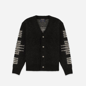 Pendleton - Pendleton Mohair Cardigan - Harding Black -  - Main Front View