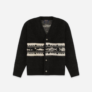 Pendleton - Pendleton Mohair Cardigan - Salmon Falls Black -  - Main Front View