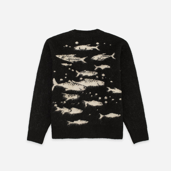 Pendleton Mohair Cardigan - Salmon Falls Black