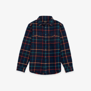 Pendleton - Pendleton Big Pocket Shirt - Dark Blue -  - Main Front View