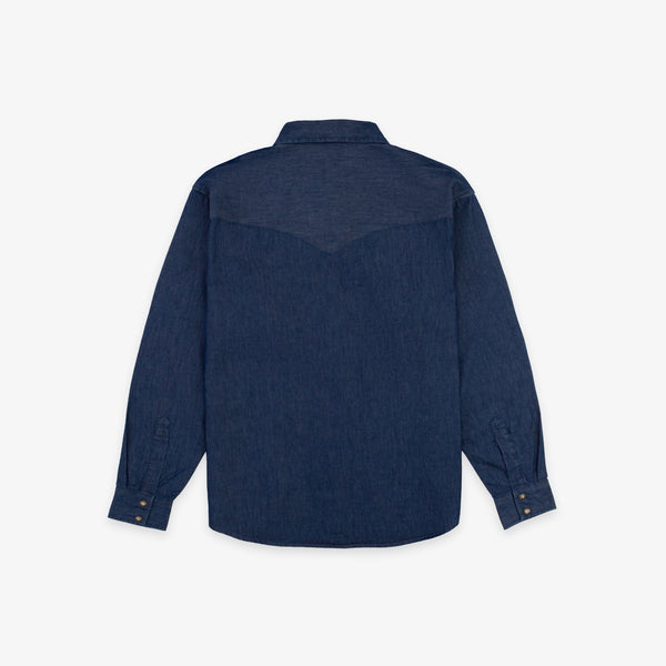 Chandler Western Shirt - Indigo