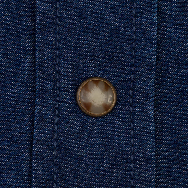 Chandler Western Shirt - Indigo