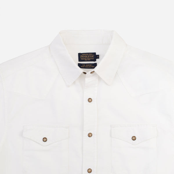 Chandler Western Shirt - White