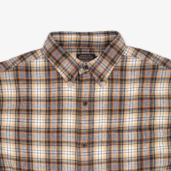 Button Down Shirt - Brown Shadow Check