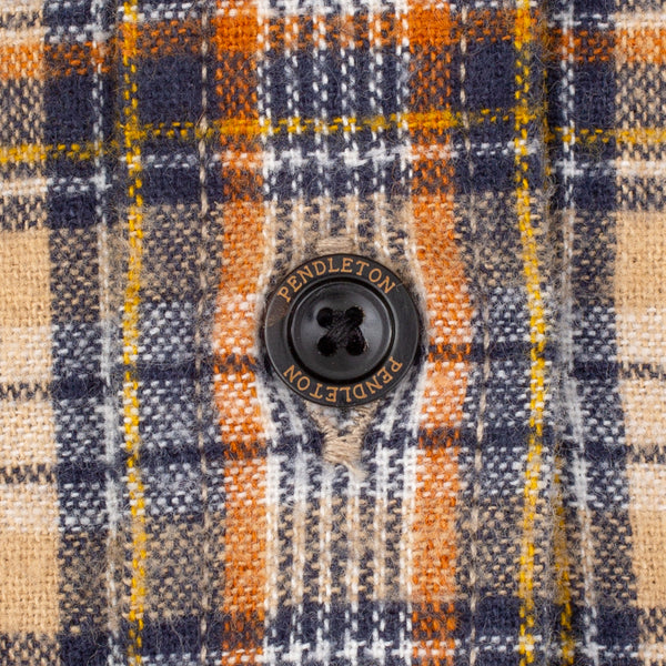 Button Down Shirt - Brown Shadow Check