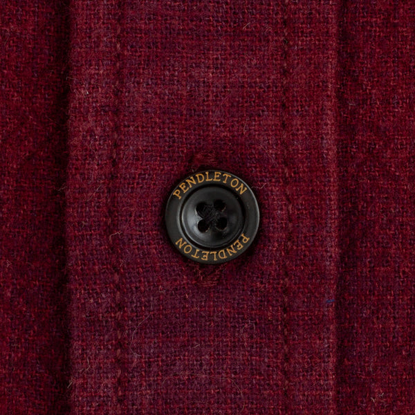 Button Down Shirt - Maroon