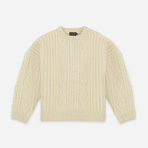 Pendleton - Pendleton Cable Knit Sweater - Cream -  - Main Front View