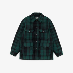 Pendleton - Pendleton Journey West Wool Mackinaw Jacket - Green -  - Main Front View