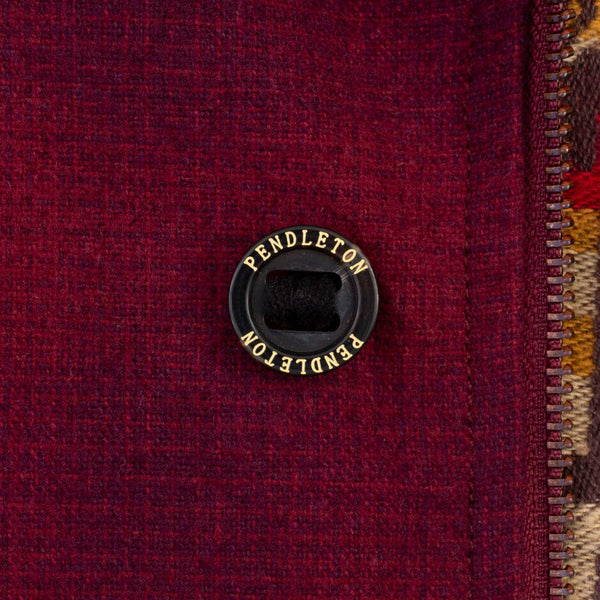 Lined Hunting Jacket - Burgundy Plaid